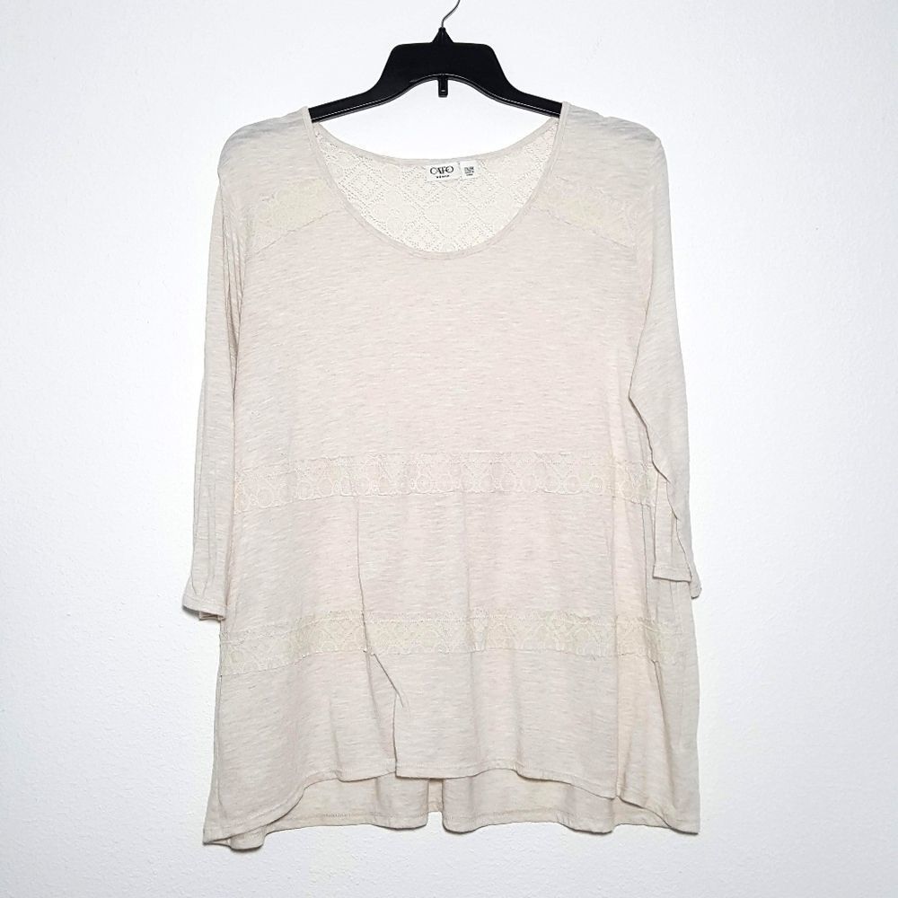 CATO | Women’s Tops | Boho Lace Top